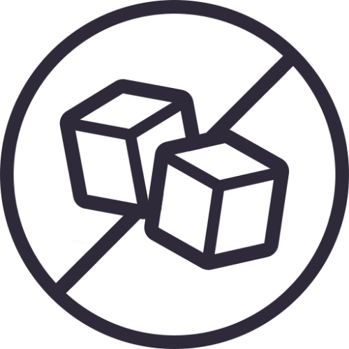 No added sugar icon