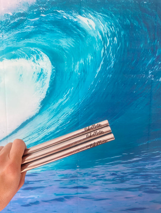 Stainless smoothie straw